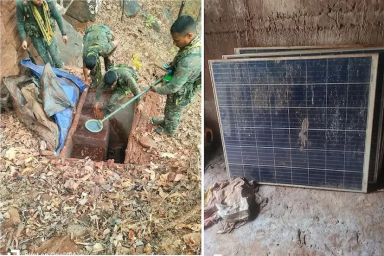 जमीन के अंदर हिड़मा का सीक्रेट बंकर: छत्तीसगढ़ में फोर्स को मिली नक्सलियों की बड़ी मौजूदगी के संकेत