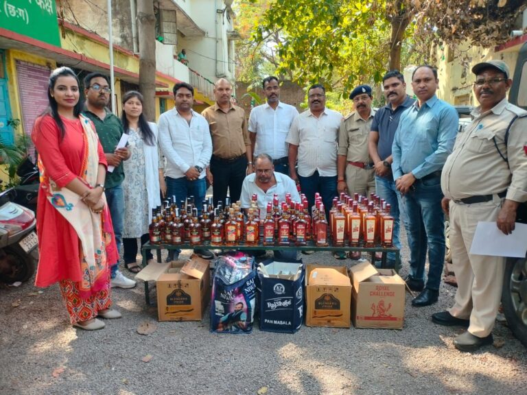 रायपुर: आबकारी विभाग की बड़ी कार्रवाई, अवैध शराब के साथ प्रॉपर्टी डीलर गिरफ्तार