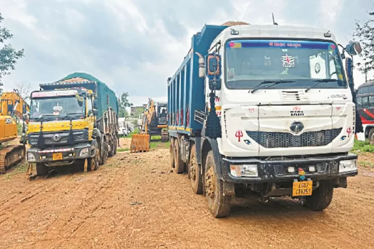 खनिज विभाग की कार्रवाई तेज़, सिरपुर में दो हाइवा जब्त – अवैध रेत परिवहन पर होगी सख्त सजा