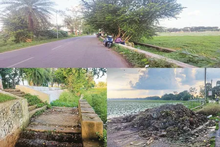 दलपत सागर बना नशेड़ियों का अड्डा: पर्यटन स्थल में बदल गई है अराजकता की तस्वीर  जगदलपुर।