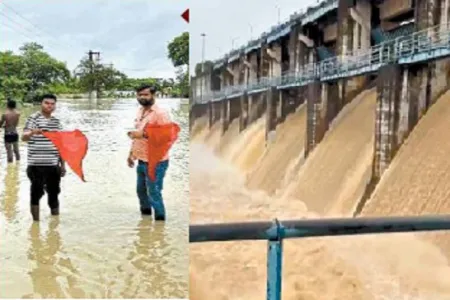 छत्तीसगढ़ में मूसलधार बारिश से तबाही, नदी-नाले उफान पर — कई लापता, एक मासूम की मौत की आशंका