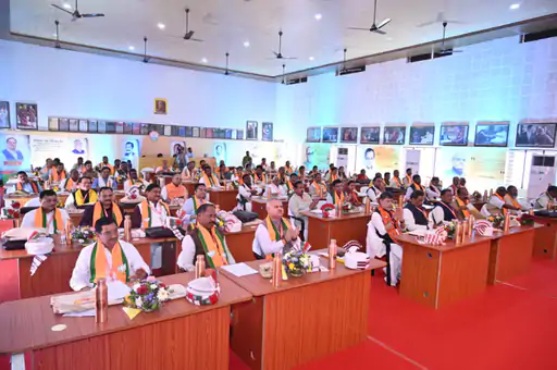 छत्तीसगढ़ भाजपा प्रशिक्षण शिविर: नड्डा की सख्त हिदायतें, भ्रष्टाचार पर जीरो टॉलरेंस, कांग्रेस ने बताया दिखावा