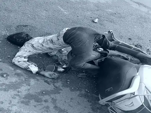 नवा रायपुर में पिकअप ने एक्टिवा को मारी टक्कर, युवक की मौके पर मौत