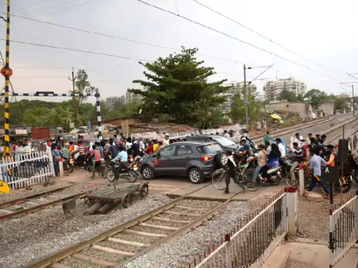 रायपुर का कोटा रेलवे फाटक बंद करने की तैयारी, हज़ारों लोग होंगे प्रभावित