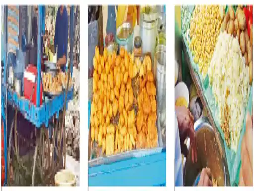शहर में स्ट्रीट फूड विक्रेताओं की लापरवाही: बिना लाइसेंस खुलेआम बिक रहा गंदा खाना