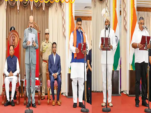 कैबिनेट विस्तार: तीन नए मंत्री शामिल, आठ के विभाग बदले