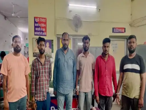 रायपुर में गवाहों को धमकी, हिस्ट्रीशीटर समेत 6 आरोपी गिरफ्तार